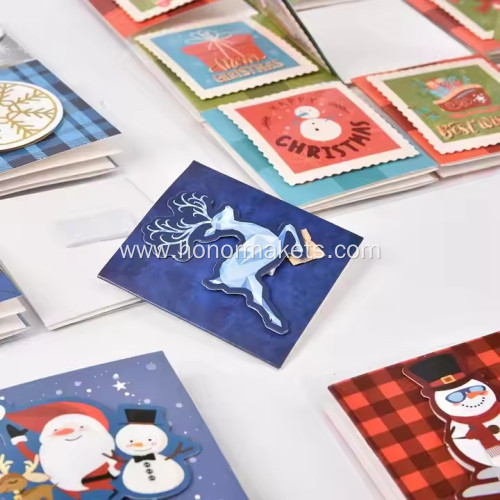 Merry Christmas Gift Paper Tags